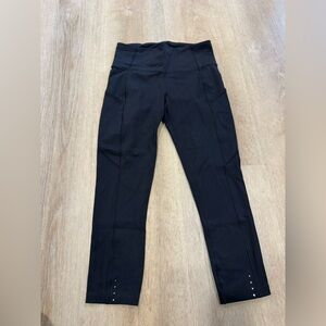 lululemon athletica Cropped Black Leggings